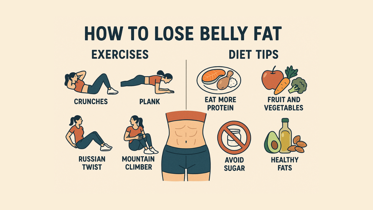 Cover image for the ebook: Targeted Belly Fat Exercises